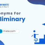 synonyms for preliminary