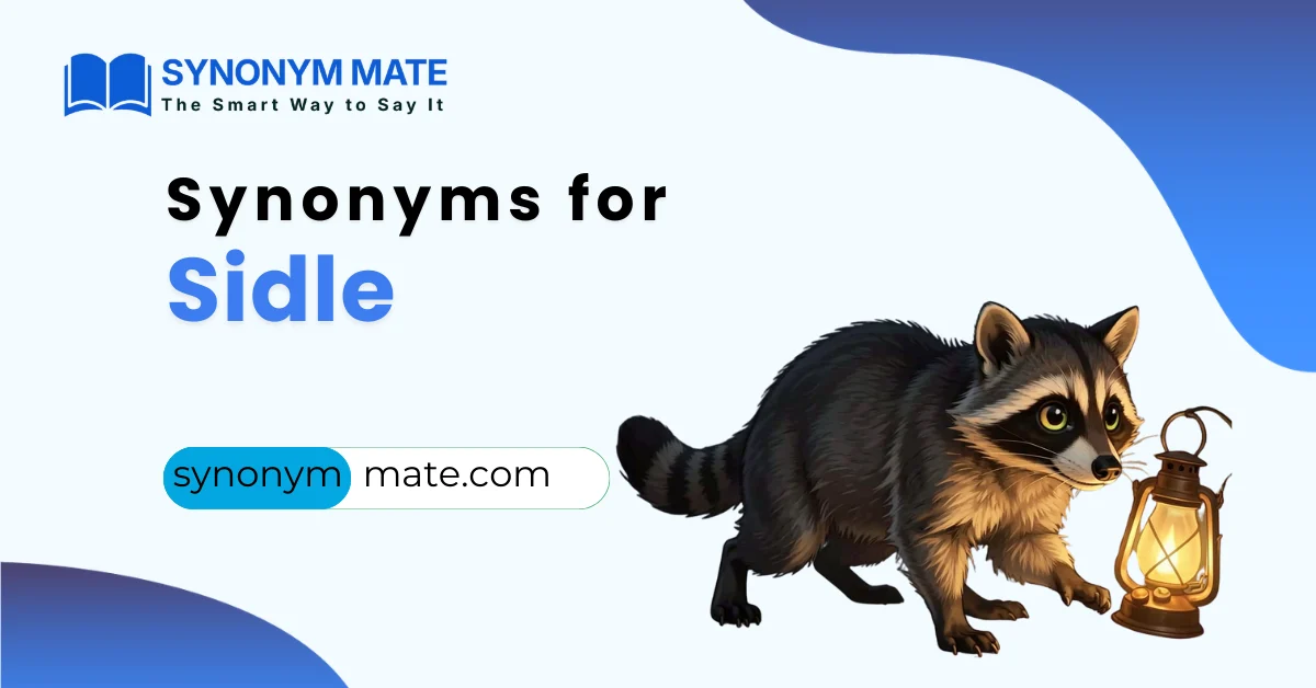 synonyms for sidle
