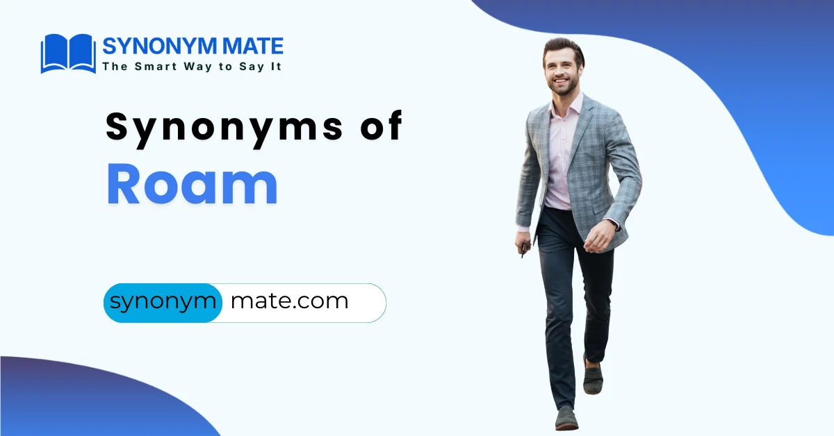 synonyms of roam