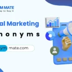 digital marketing synonyms