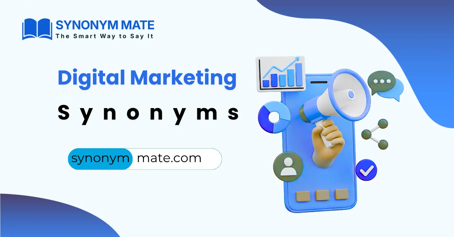 digital marketing synonyms