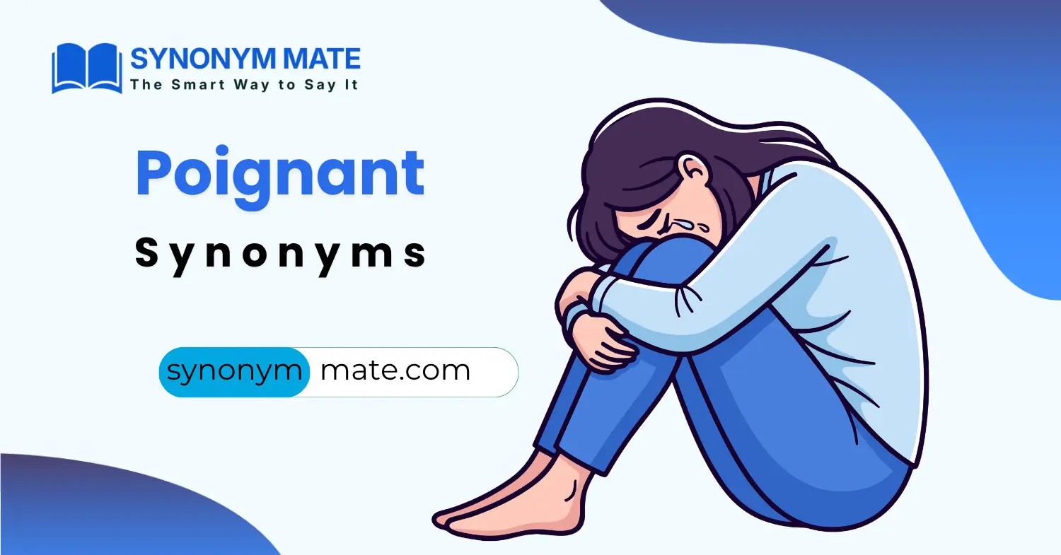 poignant meaning synonyms