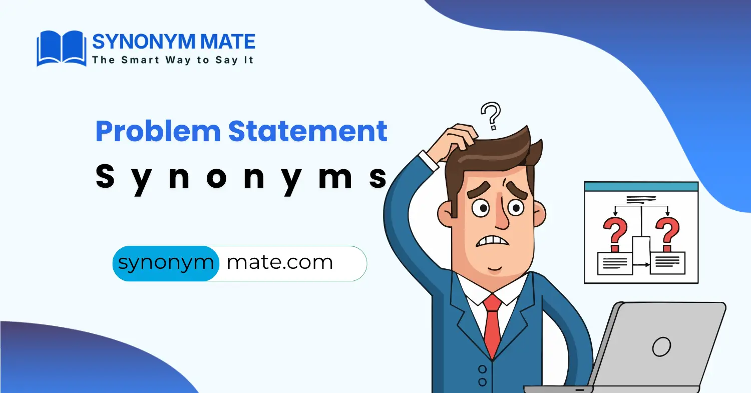 problem statement synonyms