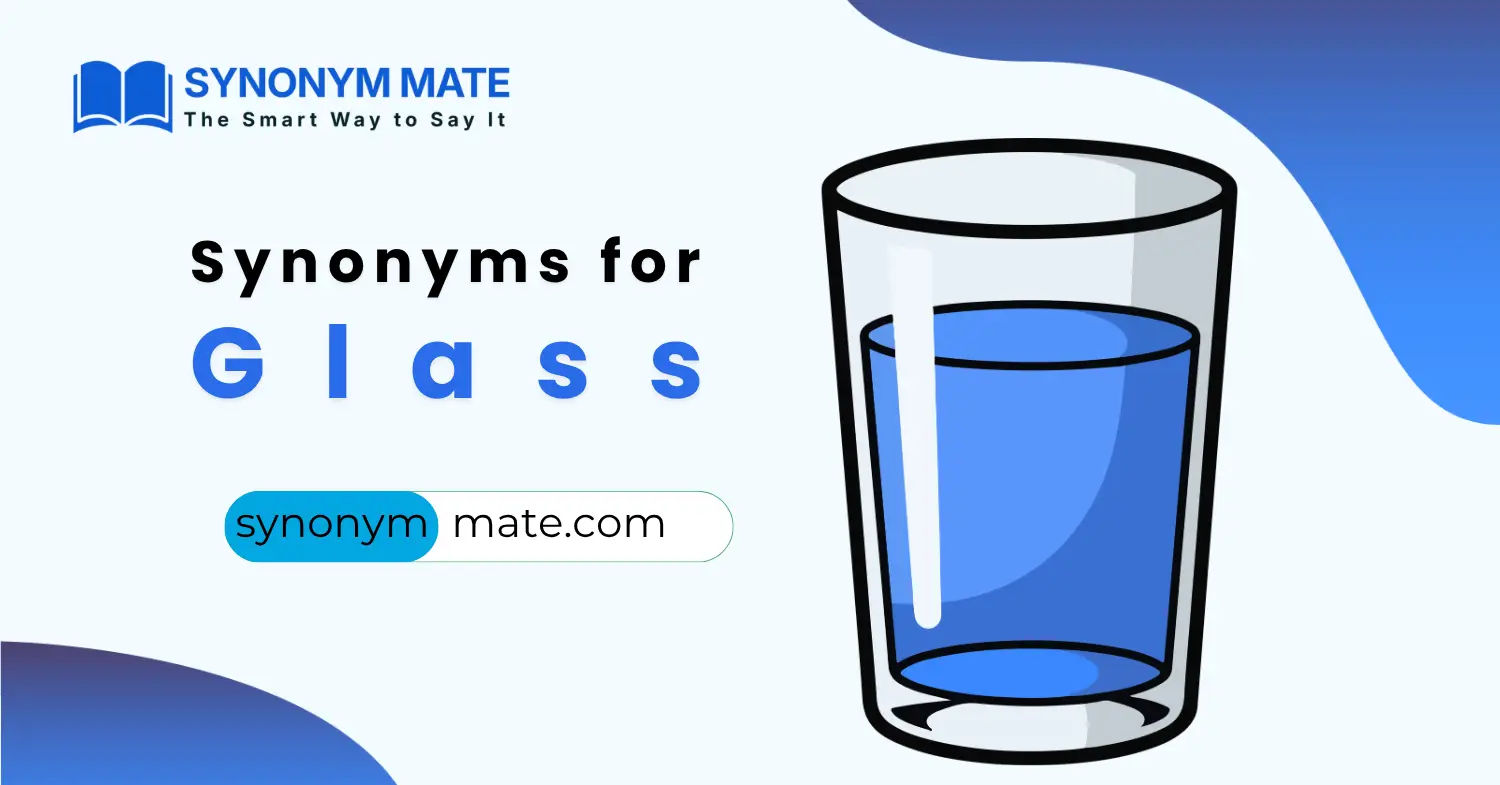 synonyms for glass
