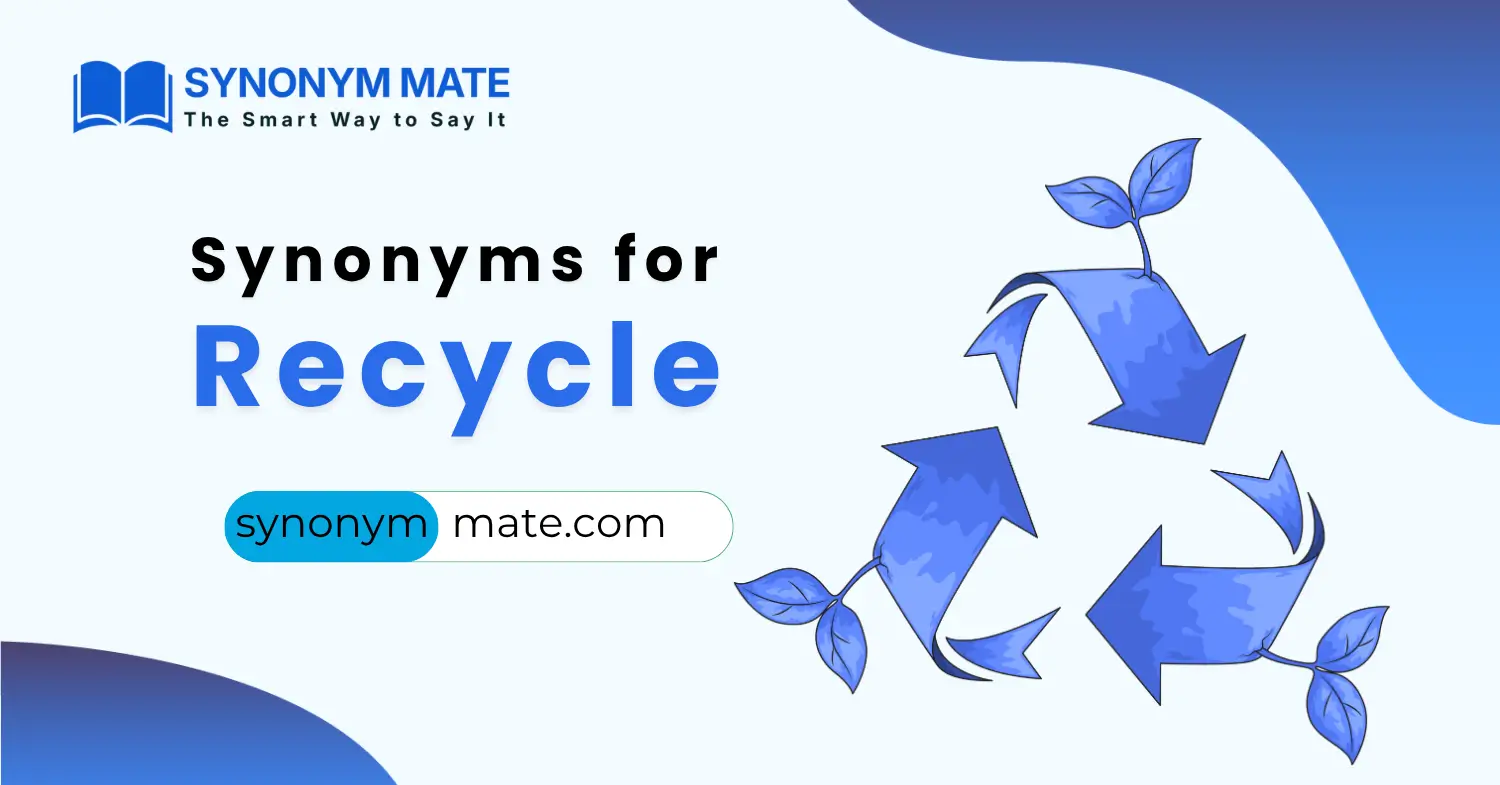synonyms for recycle