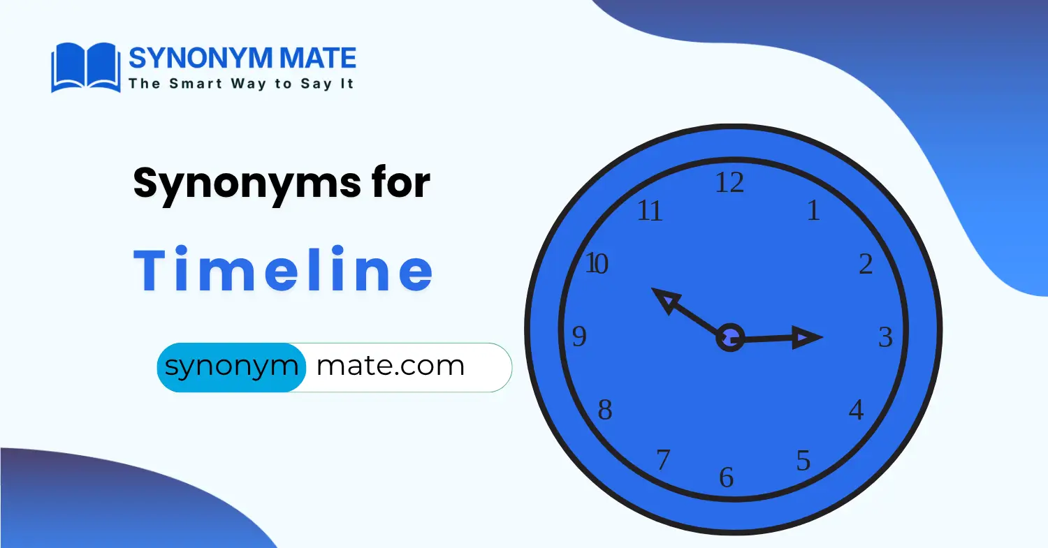 synonyms for timeline