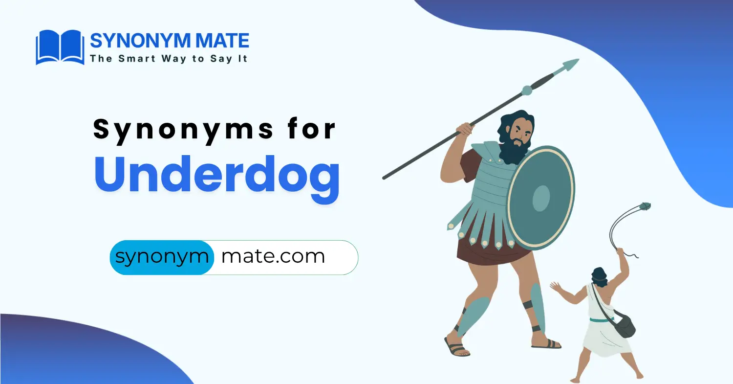 synonyms for underdog