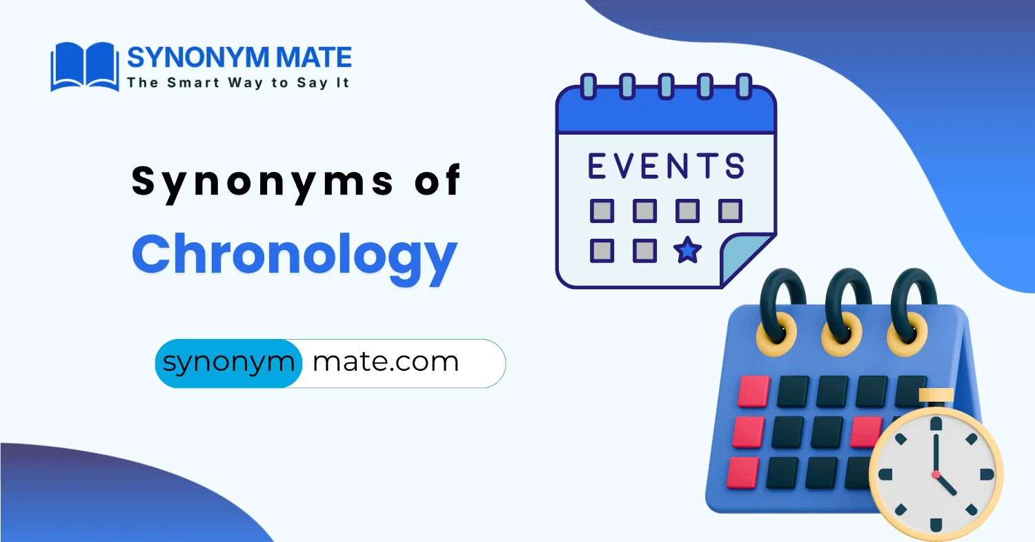 synonyms of chronology