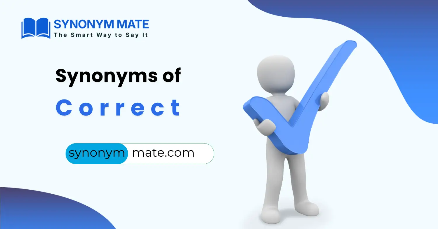synonyms of correct