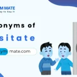 synonyms of hesitate