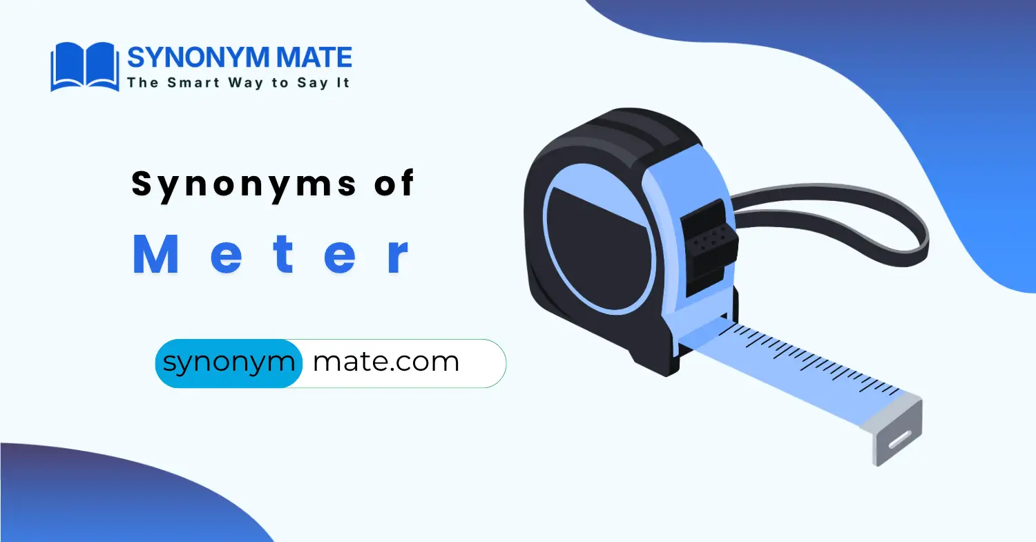 synonyms of meter