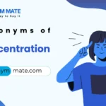 synonyms for concentration