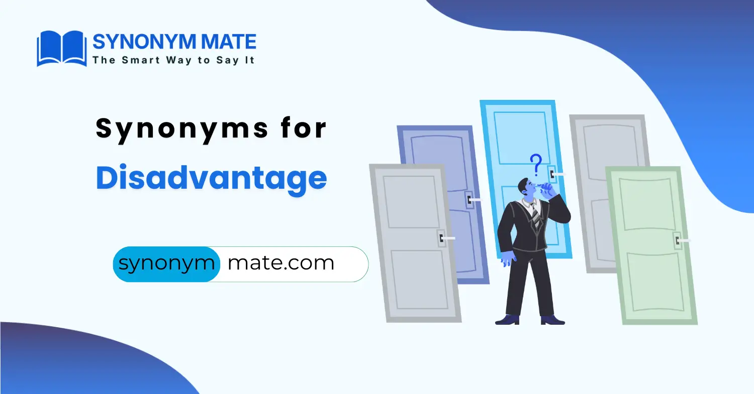 synonyms for disadvantage