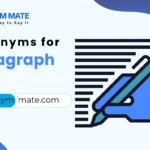 synonyms for paragraph