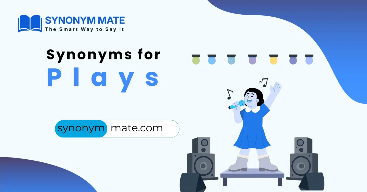 synonyms for plays