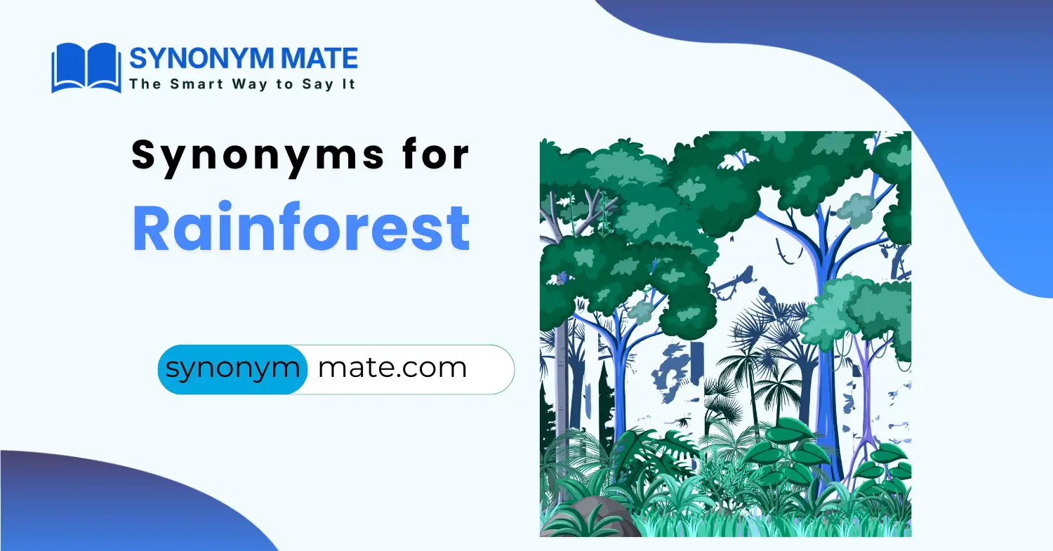 synonyms for rainforest