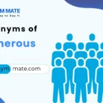 synonyms of numerous