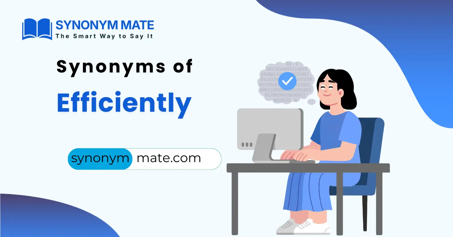 synonyms of efficiently