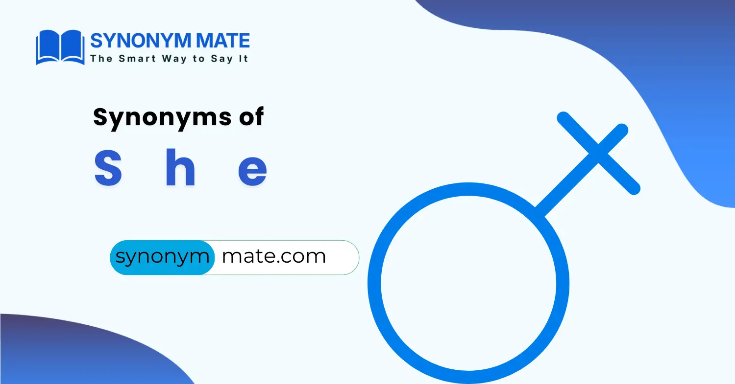 synonyms of she