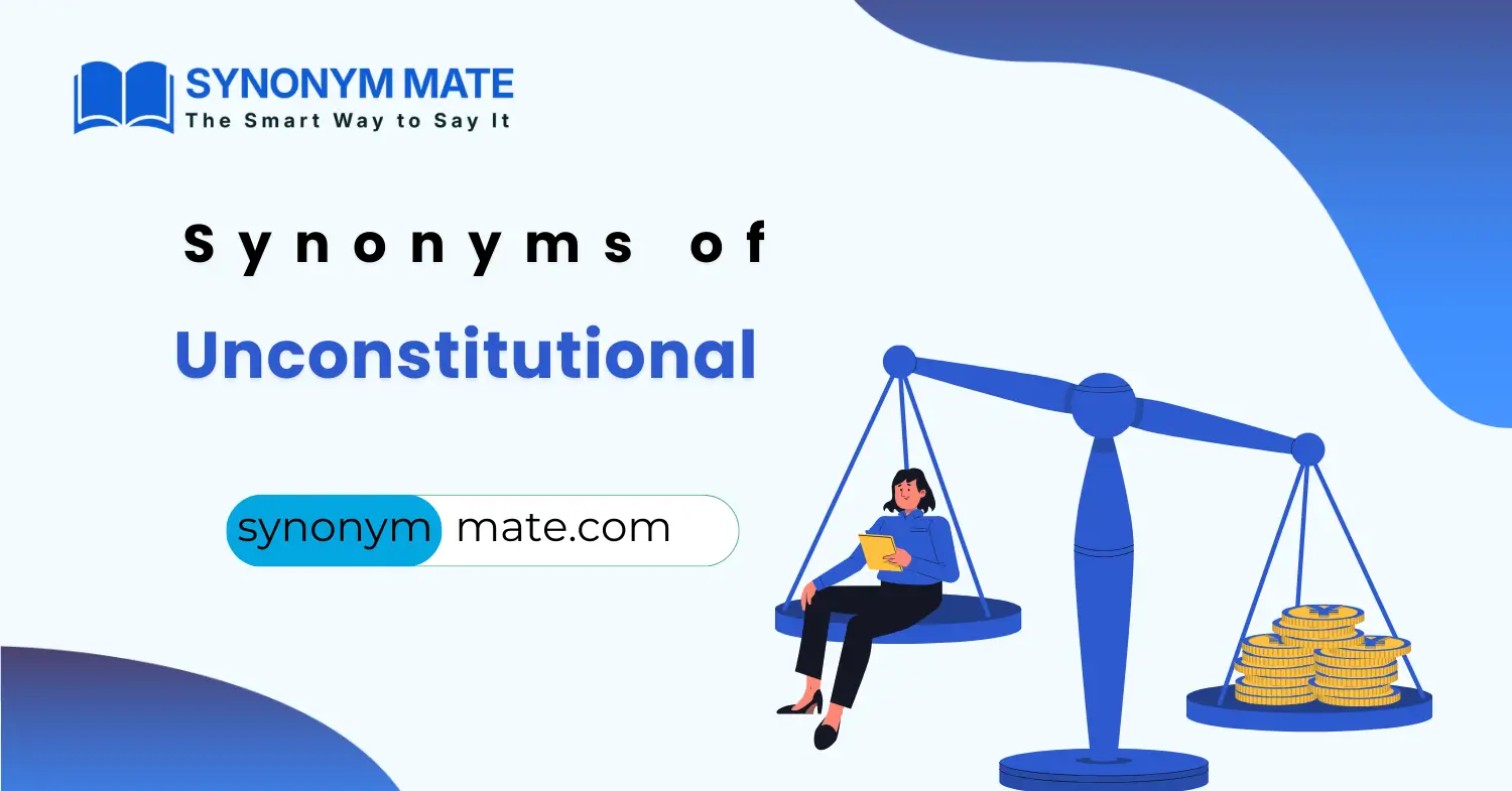 synonyms of unconstitutional