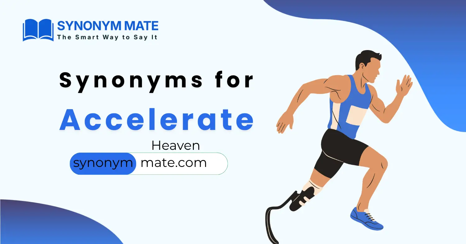 synonyms for accelerate
