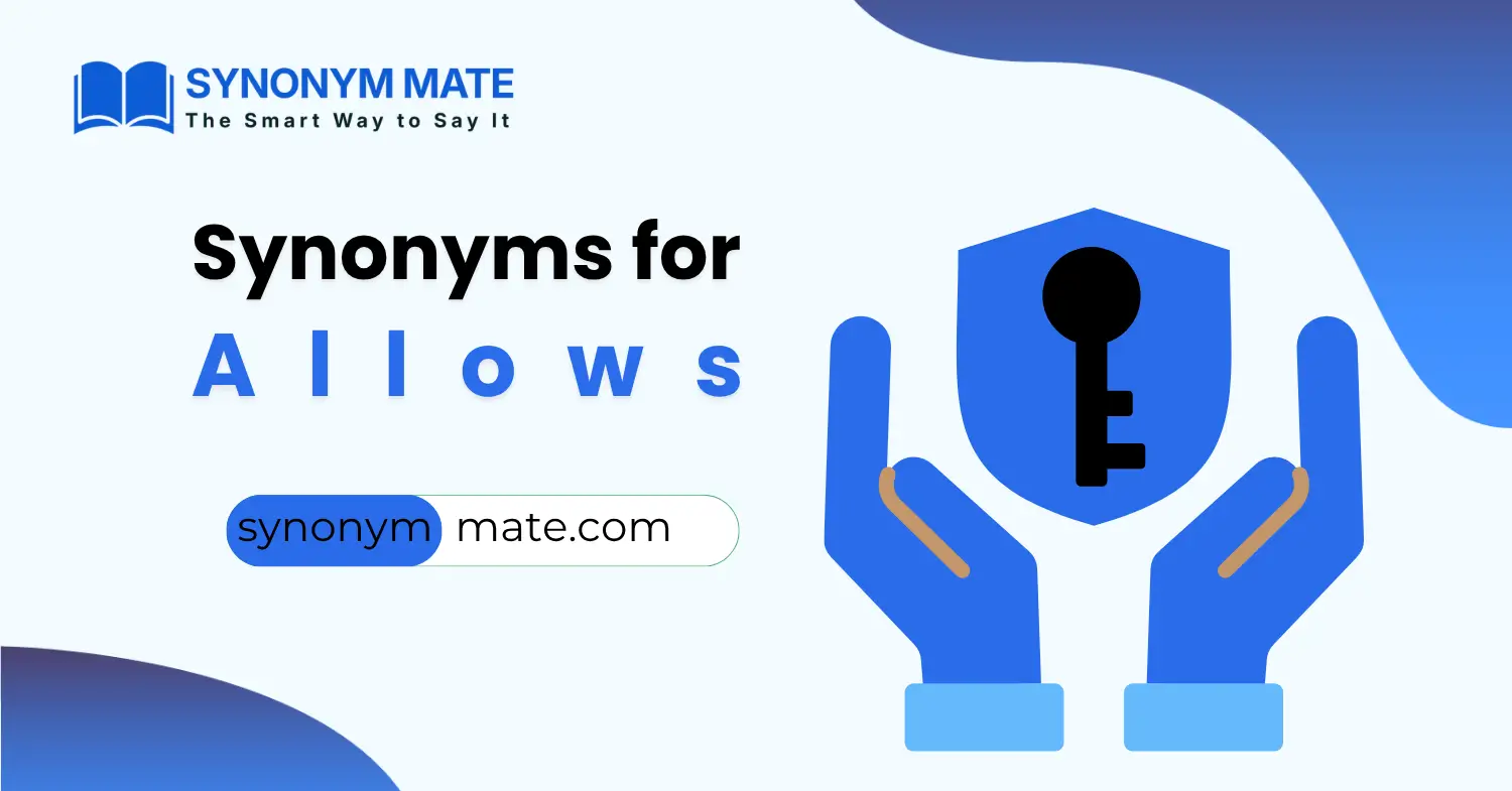 synonyms for allows
