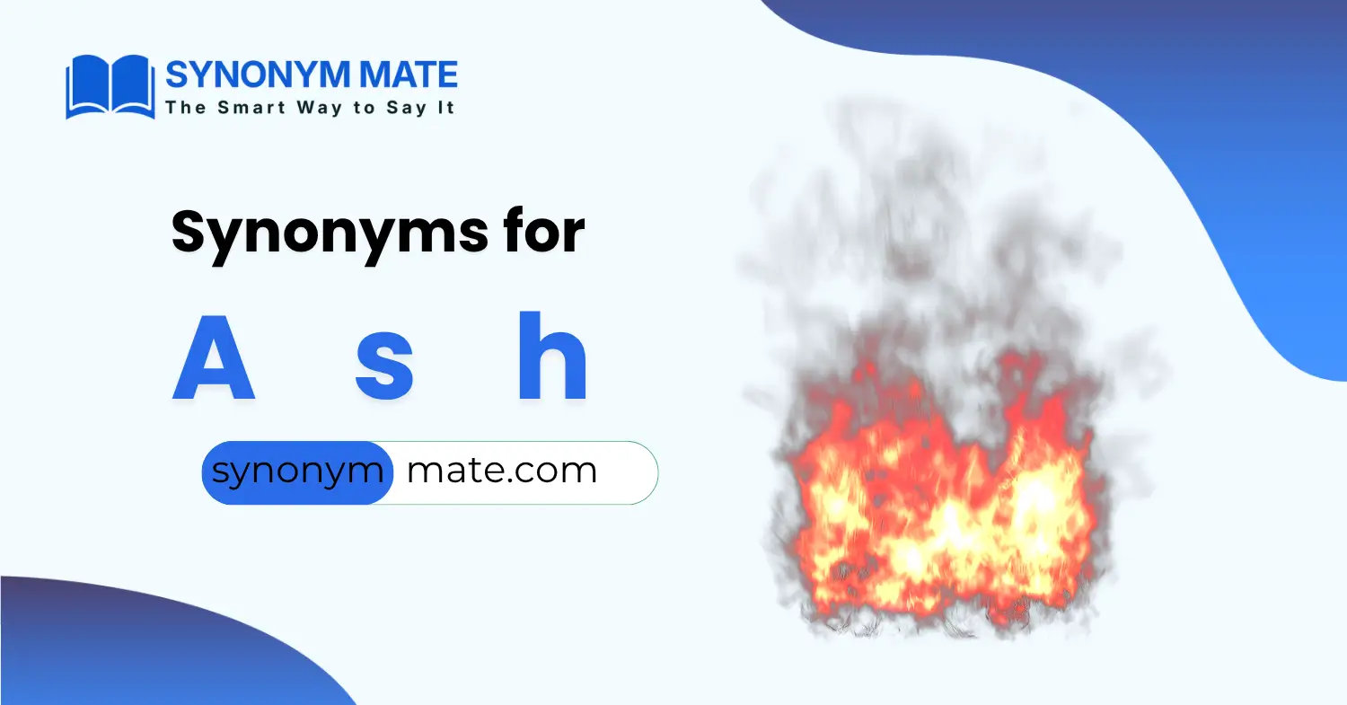 synonyms for ash