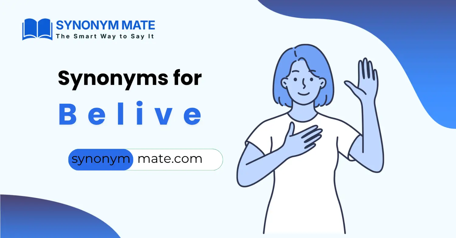 synonyms for belive