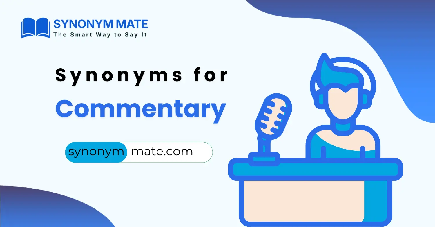 synonyms for commentary