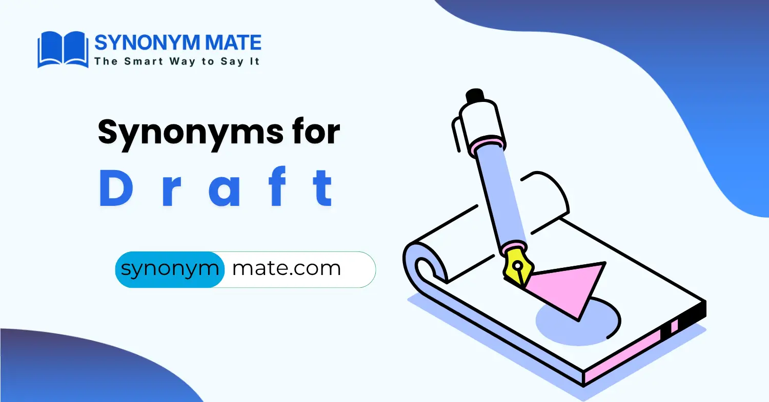 synonyms for draft