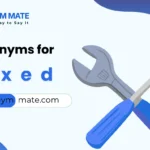 synonyms for fixed