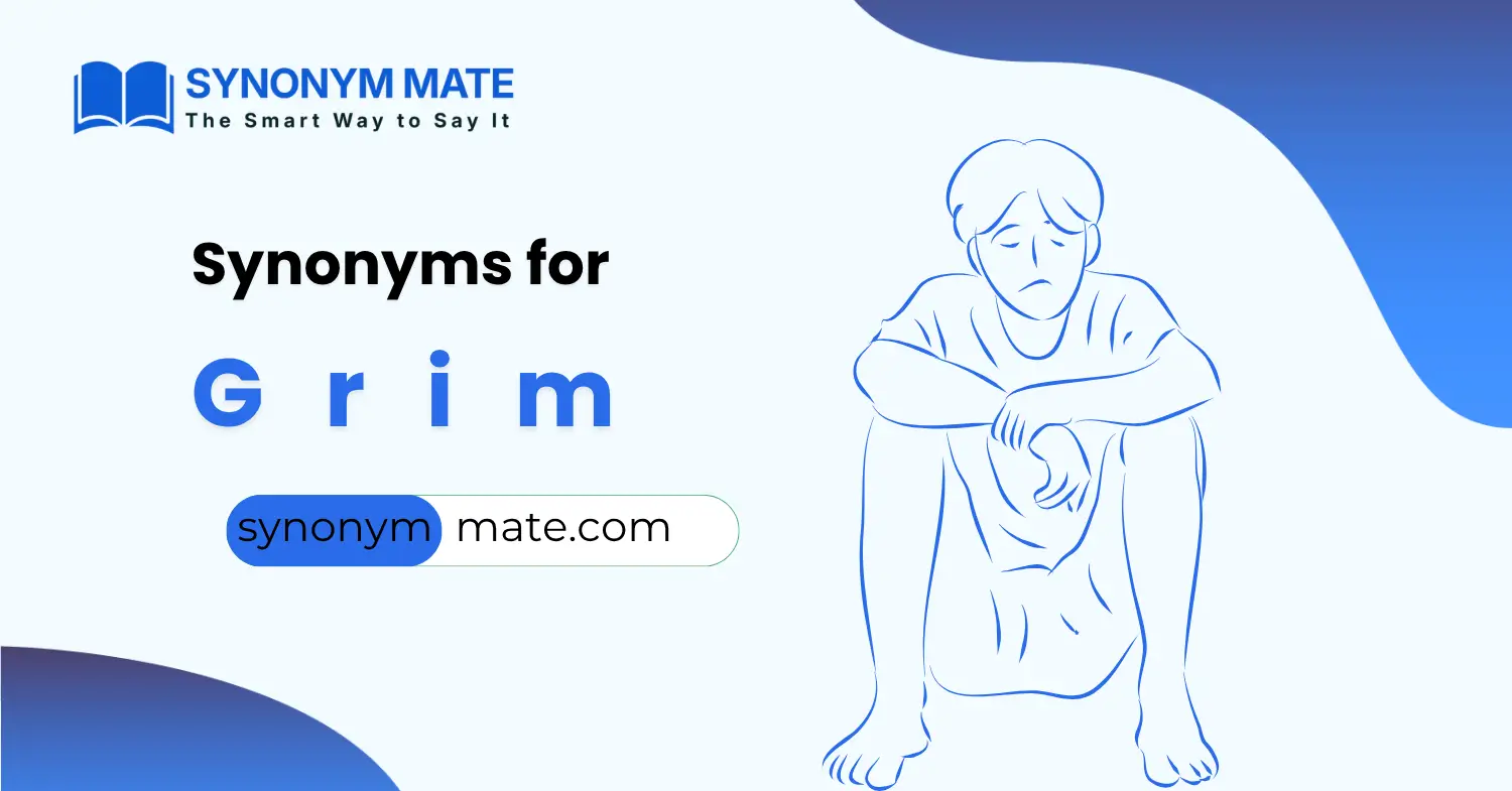 synonyms for grim