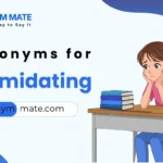 synonyms for intimidating