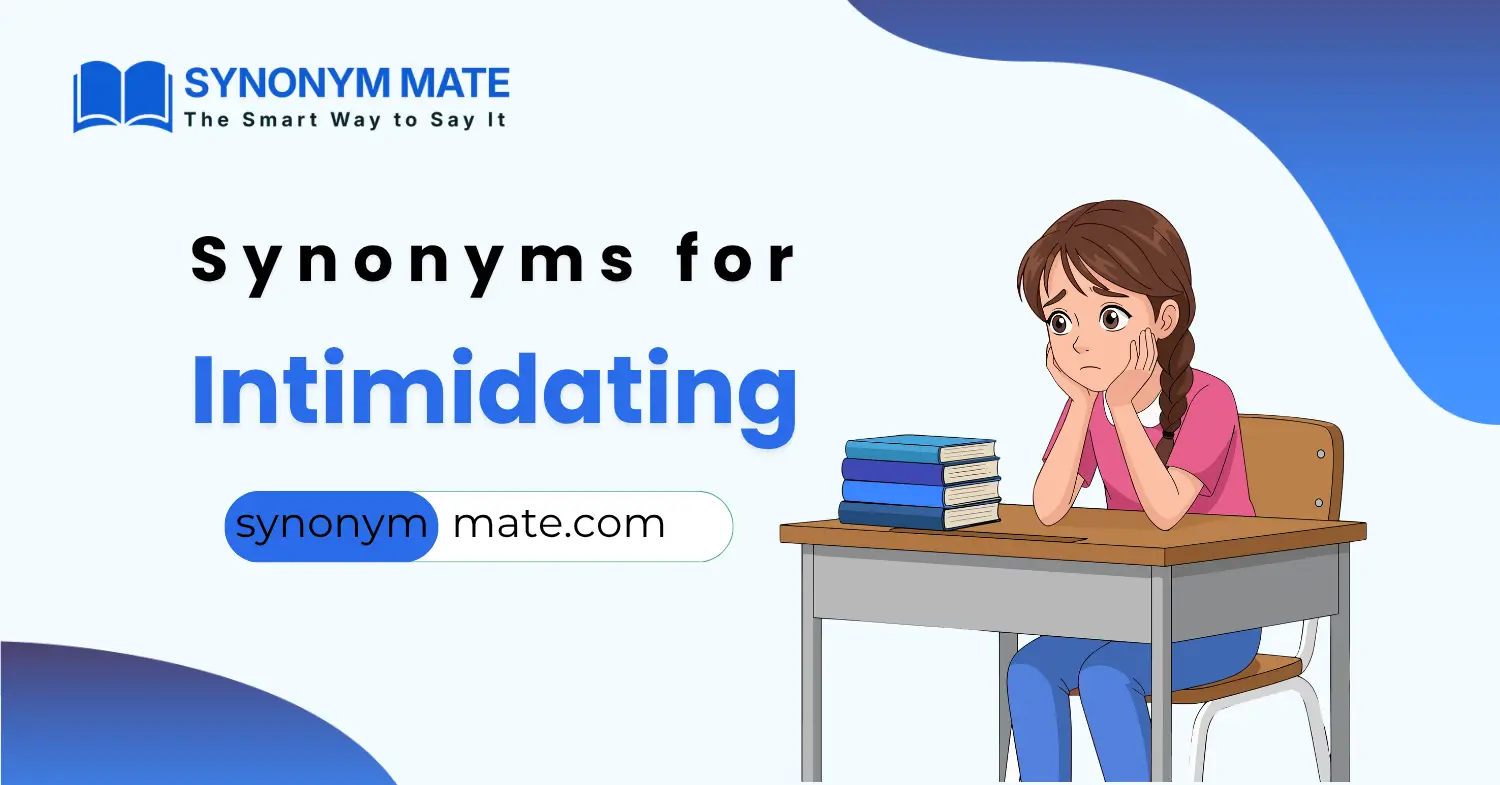 synonyms for intimidating