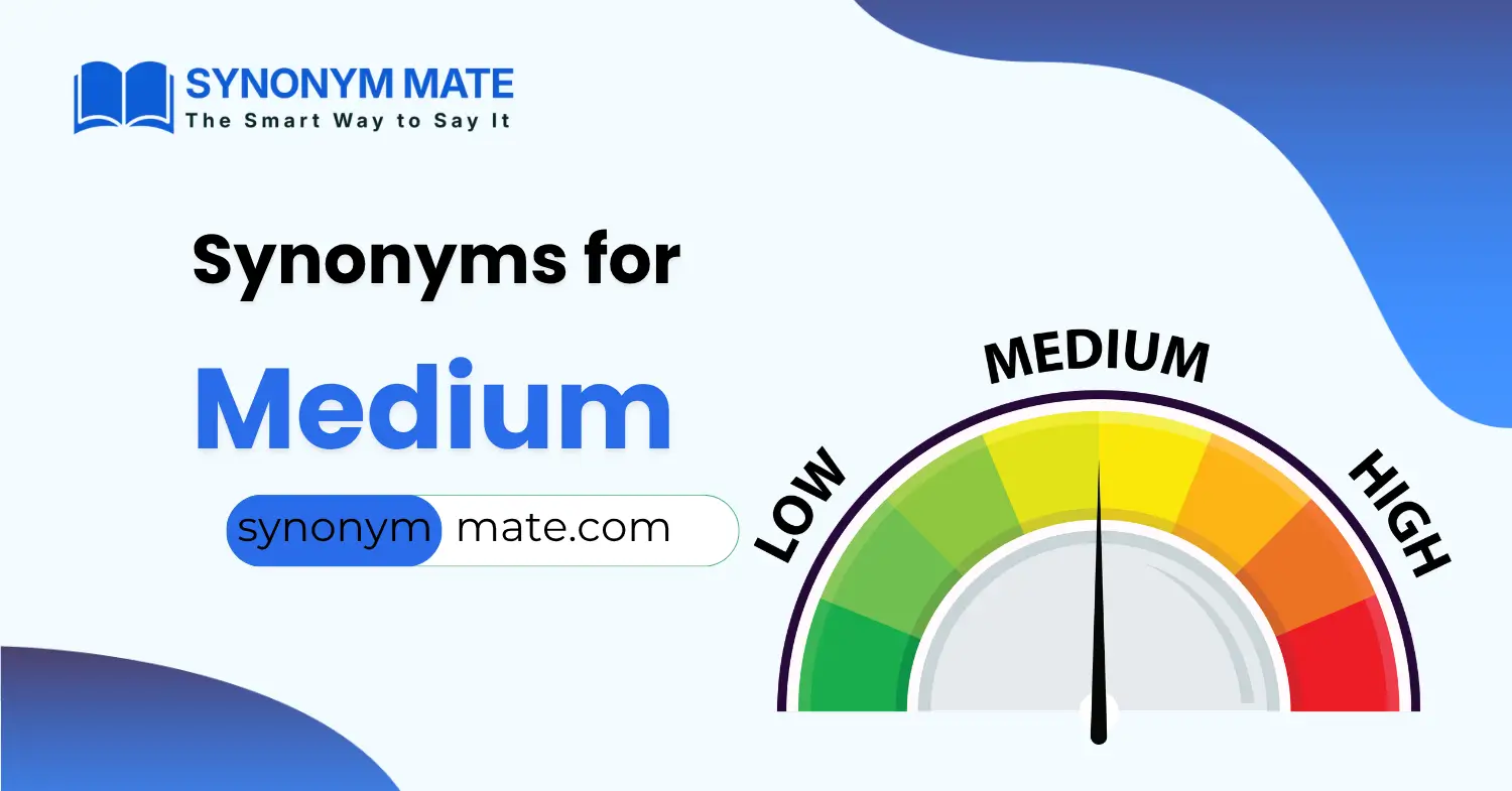 synonyms for medium