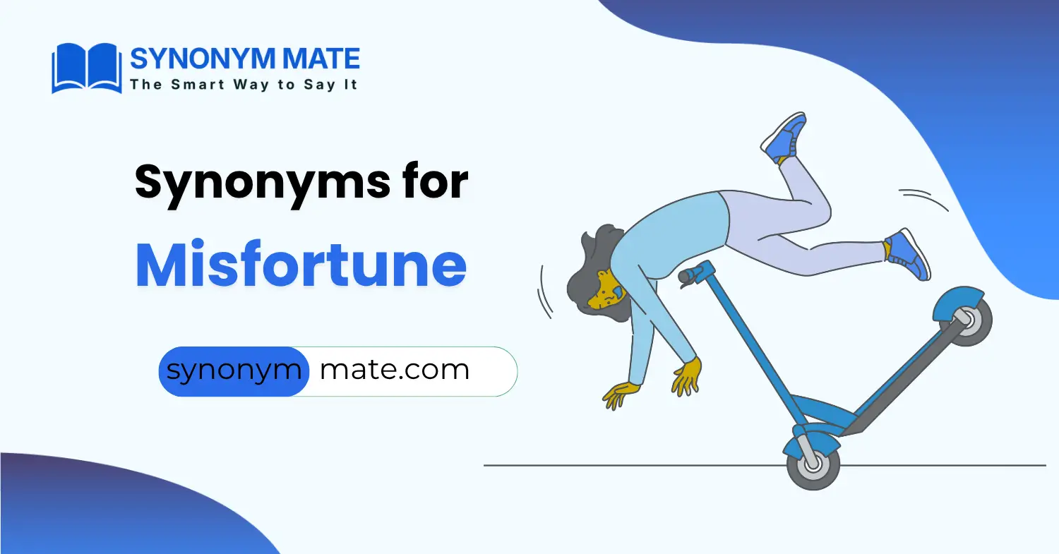 synonyms for misfortune
