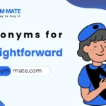synonyms for straightforward