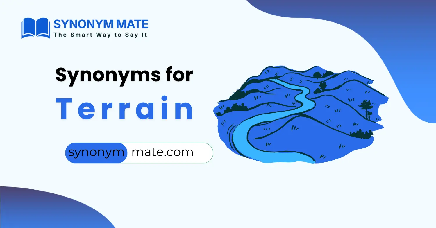 synonyms for terrain