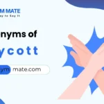 synonyms of boycott