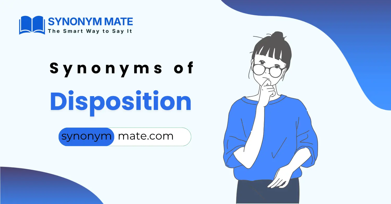 synonyms of disposition
