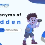 synonyms of hidden
