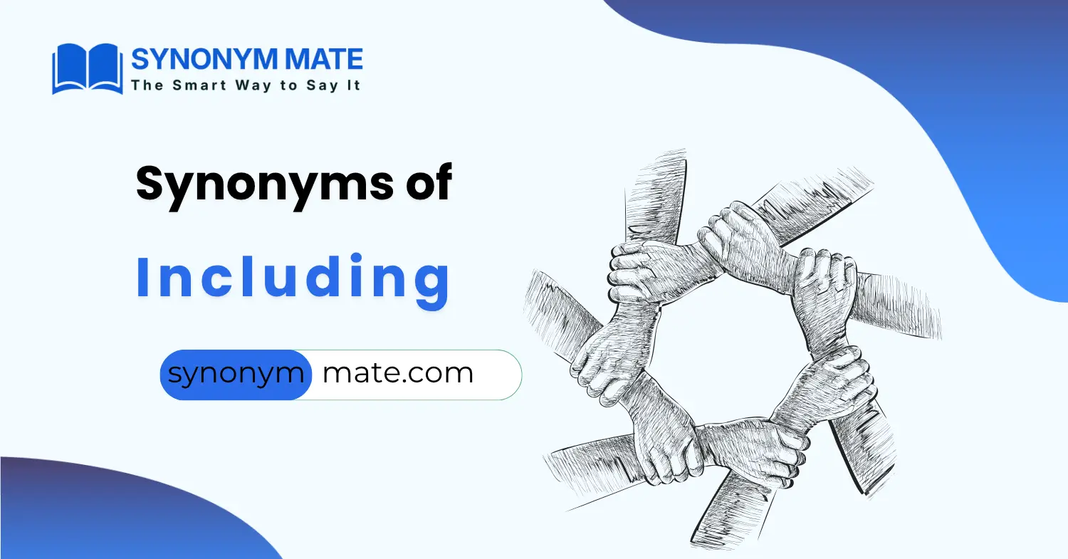 synonyms of including