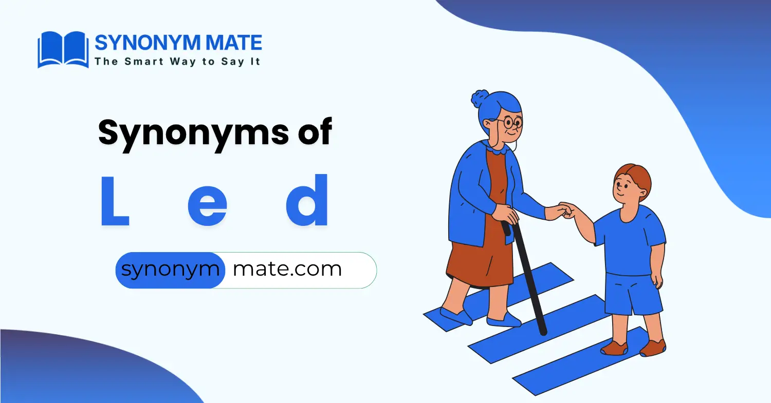 synonyms of led
