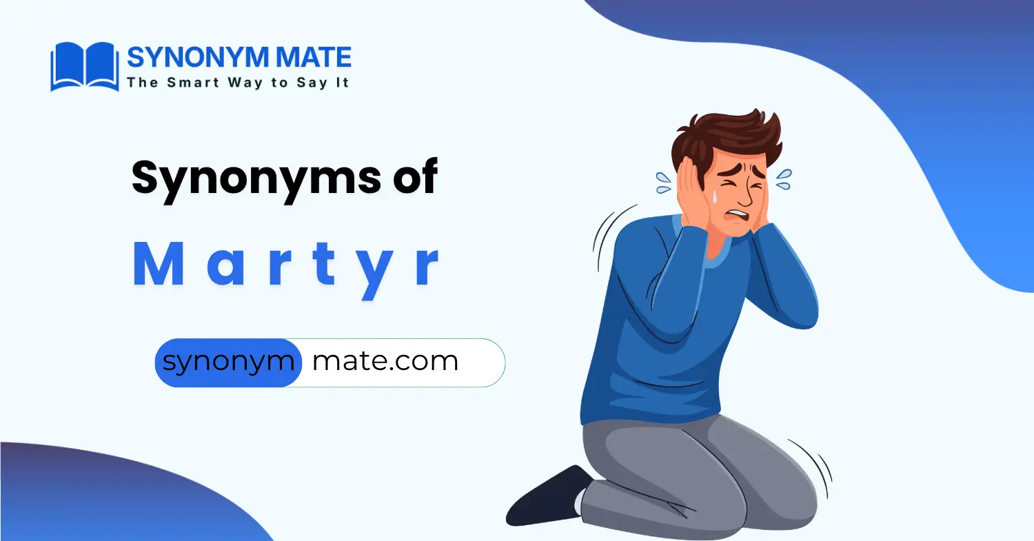 synonyms of martyr