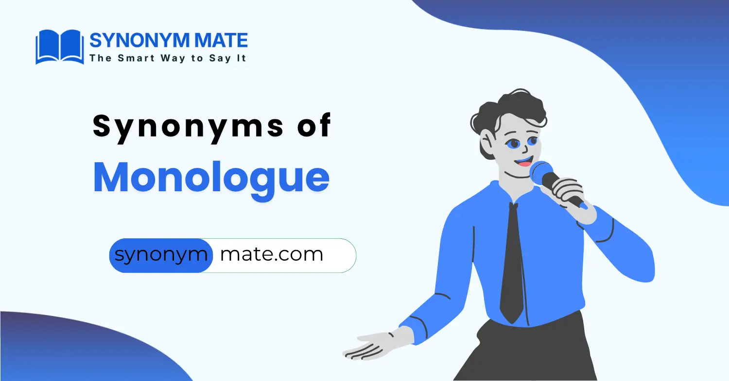 synonyms of monologue