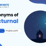 synonyms of nocturnal