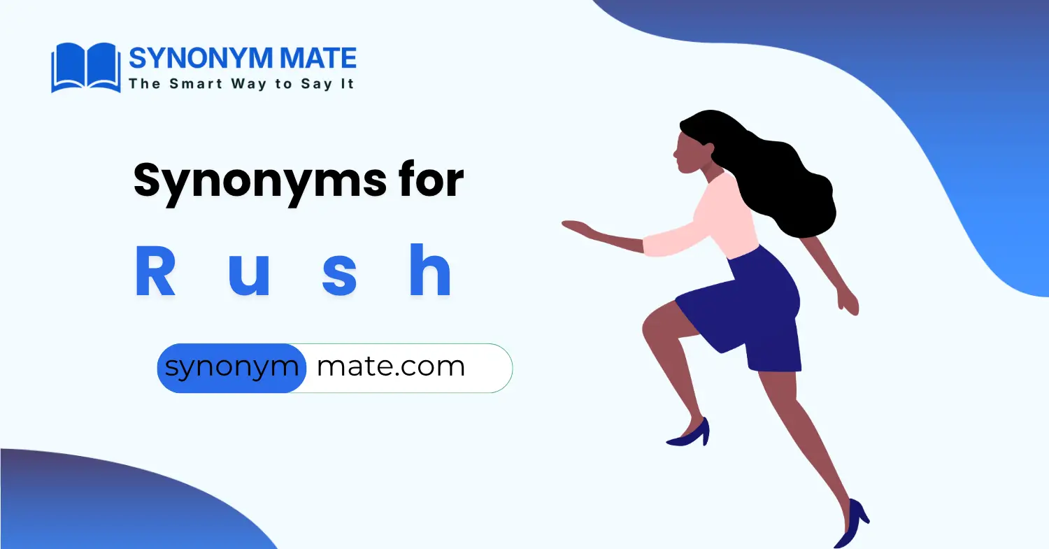 synonyms for rush