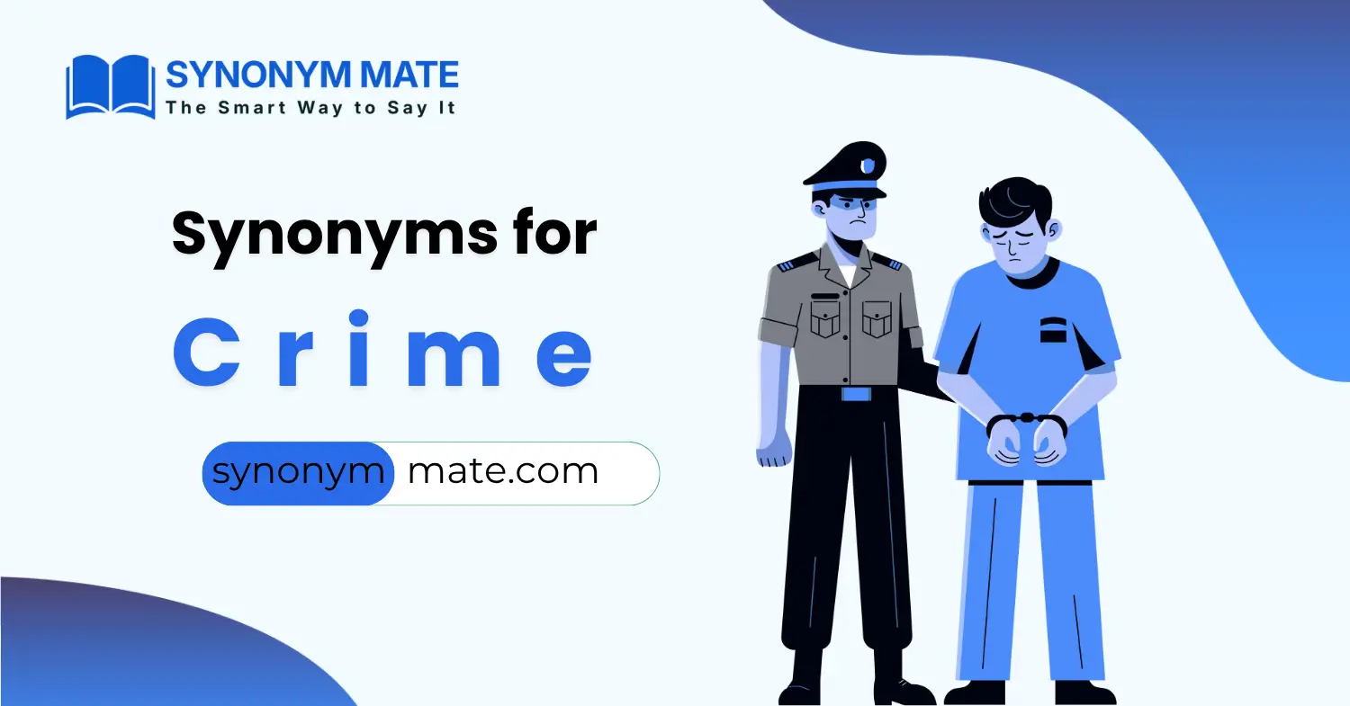 synonyms for crime