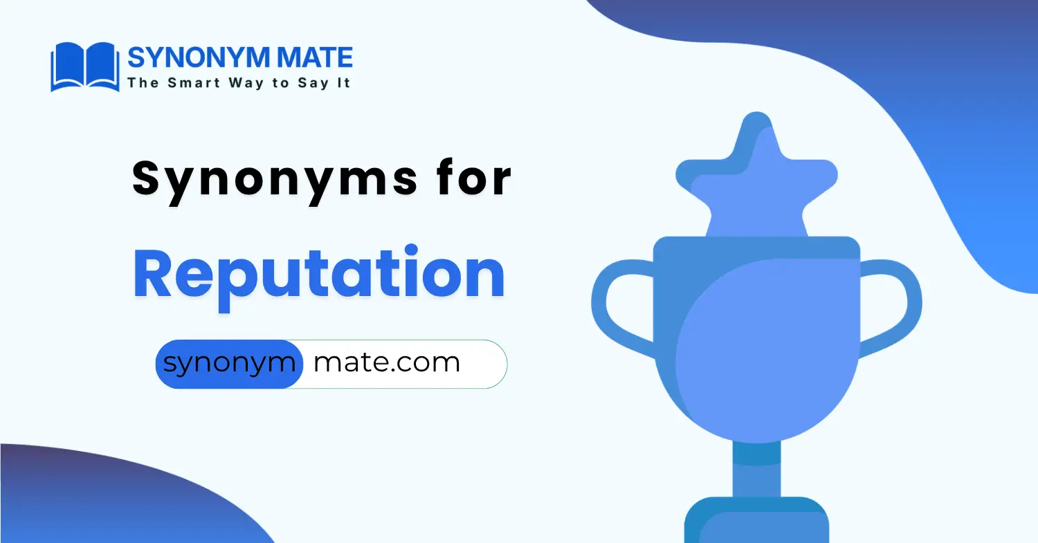 synonyms for reputation