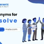 synonyms for resolve